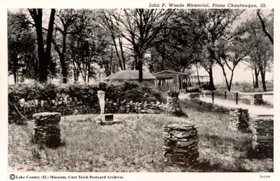 An old photograph of Chautauqua