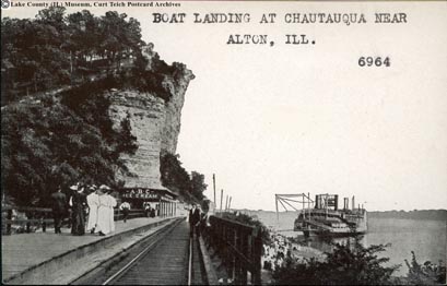 An old photograph of Chautauqua
