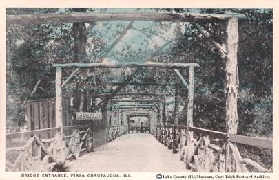 The bridge entrance